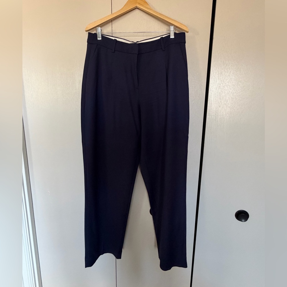 J. Crew Essential Navy Trousers Women’s 12T